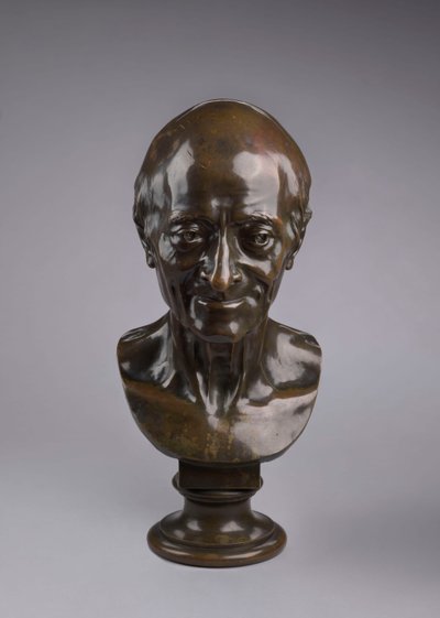 Retrato de Voltaire de Jean-Antoine Houdon