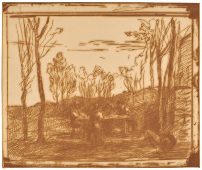 Almuerzo en el claro de Jean-Baptiste-Camille Corot