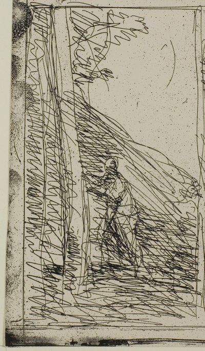 Garabato de Jean-Baptiste-Camille Corot