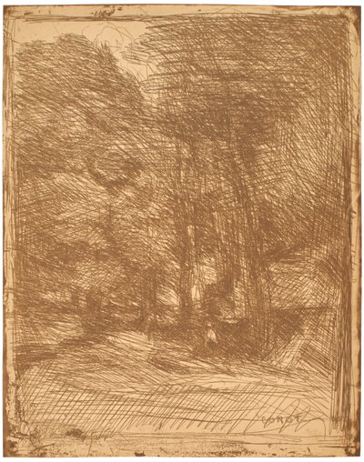 Recuerdo de Bas-Bréau de Jean-Baptiste-Camille Corot