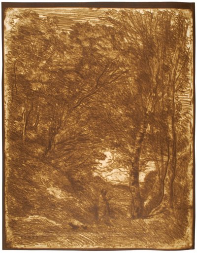 Los jardines de Horacio de Jean-Baptiste-Camille Corot