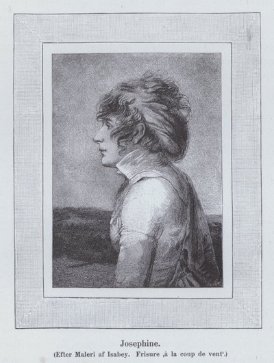 Josefina Beauharnais, primera esposa de Napoleón I de Jean Baptiste (after) Isabey