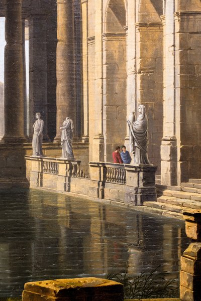 Ruinas de un antiguo baño de Jean Baptiste Berlot