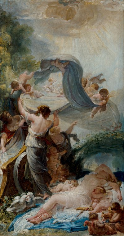 Venus dormida de Jean Baptiste Deshays