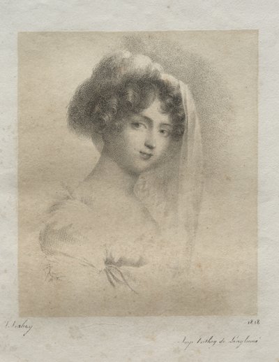 Mme. Horace Vernet de Jean-Baptiste Isabey