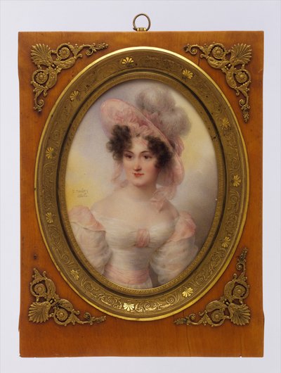 Señora Rufus Prime (Augusta Temple Palmer, 1807-1840) de Jean-Baptiste Isabey