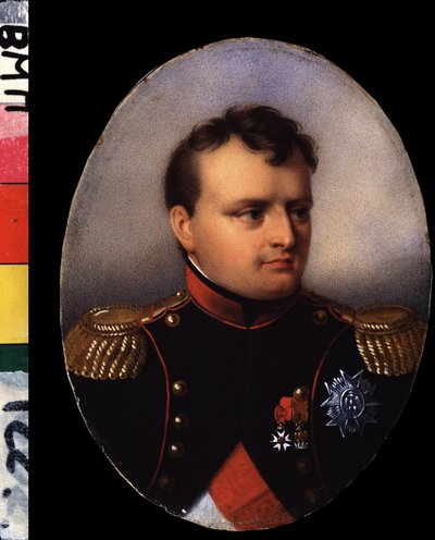 ""Retrato del emperador Napoleón I Bonaparte (1769-1821)"" Pintura de acuarela y gouache de Jean Baptiste Isabey (1767-1855) Principios del siglo XIX Instituto de Literatura Rusa IRLI (Casa Pushkin), San Petersburgo de Jean Baptiste Isabey
