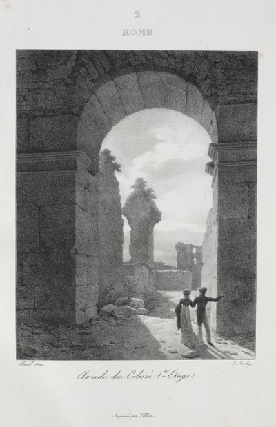 Viaje a Italia en 1822 de Jean-Baptiste Isabey