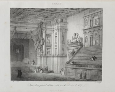 Viaje a Italia en 1822 de Jean-Baptiste Isabey