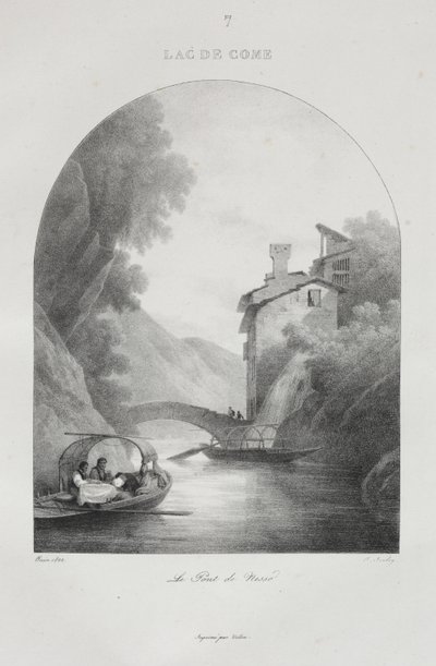 Viaje a Italia en 1822 de Jean-Baptiste Isabey