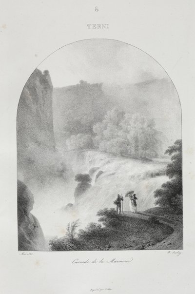 Viaje a Italia en 1822 de Jean-Baptiste Isabey