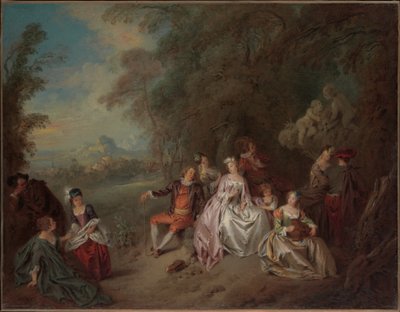 Concierto campestre de Jean-Baptiste Joseph Pater