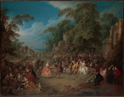 La feria de Bezons de Jean-Baptiste Joseph Pater
