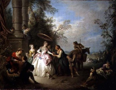La Adivina de Jean Baptiste Joseph Pater