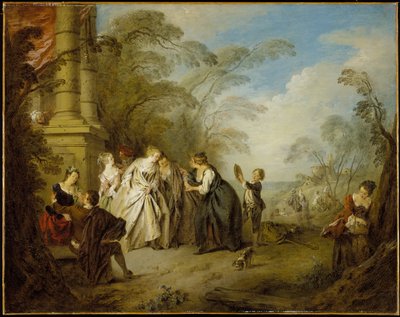 La adivina de Jean-Baptiste Joseph Pater