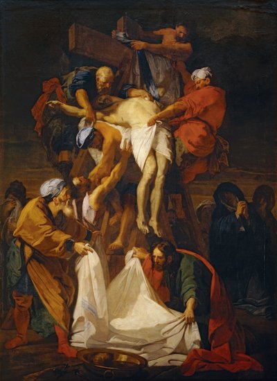 El descenso de la Cruz ... de Jean-Baptiste Jouvenet