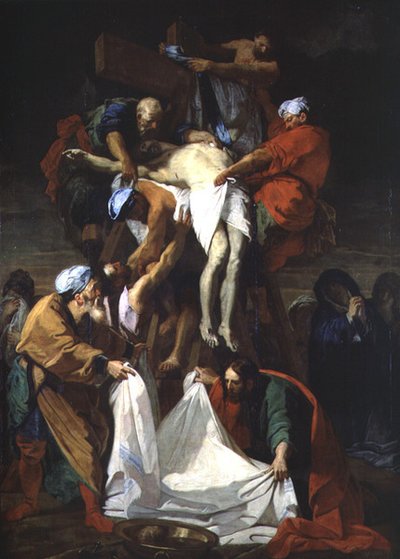 El descenso de la cruz de Jean Baptiste Jouvenet