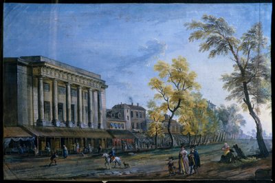 El teatro italiano en París de Jean Baptiste Lallemand