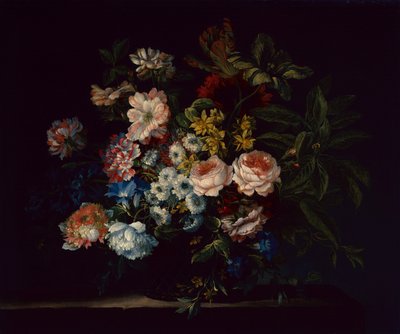 Rosas, Claveles, Jacintos y Flores de Jean Baptiste Monnoyer