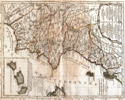 Aragón, Cataluña, Comunidad Valenciana, Murcia, Andalucía, Castilla-La Mancha y Baleares, España de Jean-Baptiste Nolin