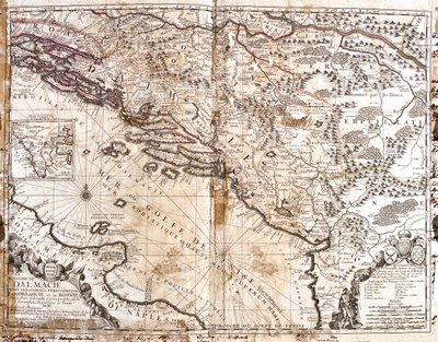 Croacia, Bosnia y Herzegovina, Serbia, Albania del Norte, Montenegro de Jean-Baptiste Nolin