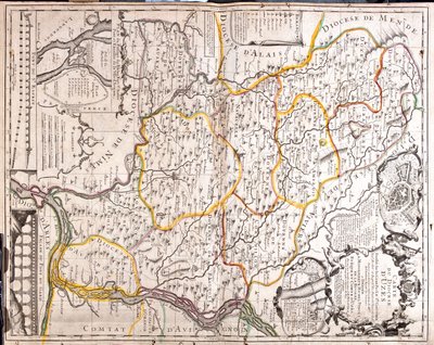 Languedoc-Rosellón, Francia de Jean Baptiste Nolin