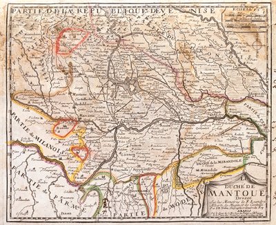 Lombardía, Véneto, Emilia-Romaña, Italia de Jean Baptiste Nolin