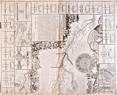 Proyecto de construcción de un canal de comunicación entre el océano Atlántico y el mar Mediterráneo, parte inclusiva aproximadamente entre Toulouse y Pexiora; en las regiones de Midi-Pyrénées y Languedoc-Roussillon, Francia. de Jean-Baptiste Nolin