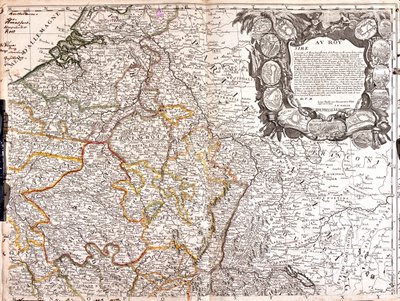 Sur de los Países Bajos, Bélgica, Francia (Región: Nord-Pas-de-Calais, Picardía, Île-de-France, este Centro, norte de Borgoña, norte de Fanche-Comté, Champaña-Ardenas, Lorena, Alsacia), Suiza (Cantón: Jura, Basilea-Ciudad, Basilea-Lapd, Soleura, Argovia, Z de Jean Baptiste Nolin