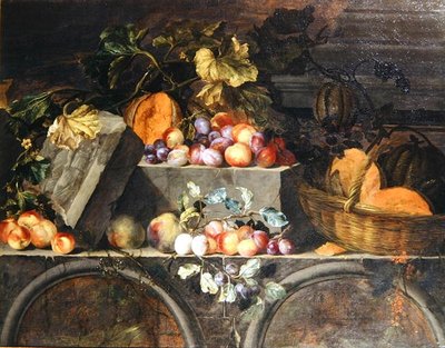 Bodegón de Frutas de Jean Baptiste Oudry