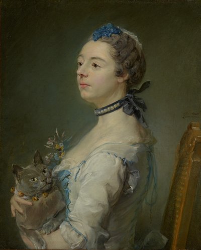 Magdaleine Pinceloup de la Grange, de soltera Parseval de Jean Baptiste Perronneau