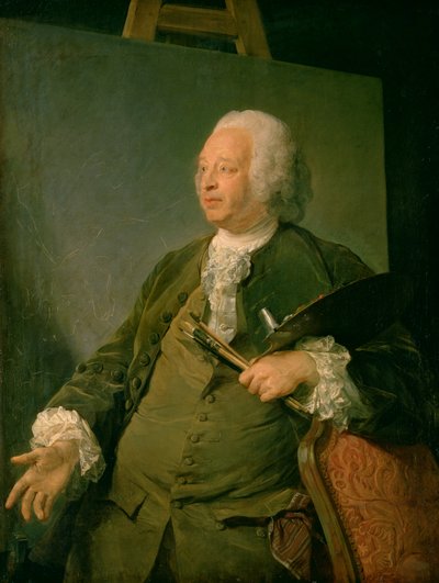 Retrato de Jean-Baptiste Oudry de Jean Baptiste Perronneau