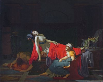 Muerte de Cleopatra de Jean-Baptiste Regnault