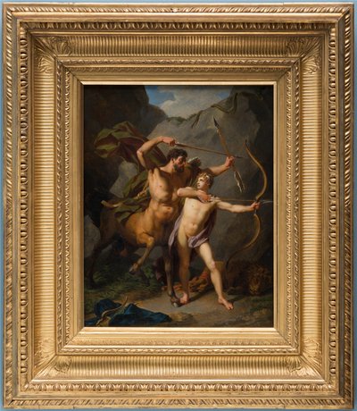 La educación de Aquiles de Jean-Baptiste Regnault