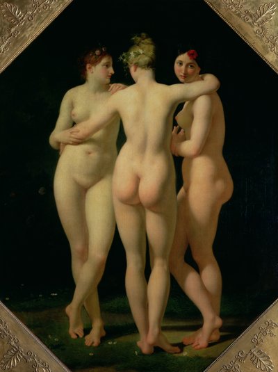 Las tres gracias de Jean Baptiste Regnault