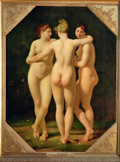 Las tres gracias ... de Jean-Baptiste Regnault