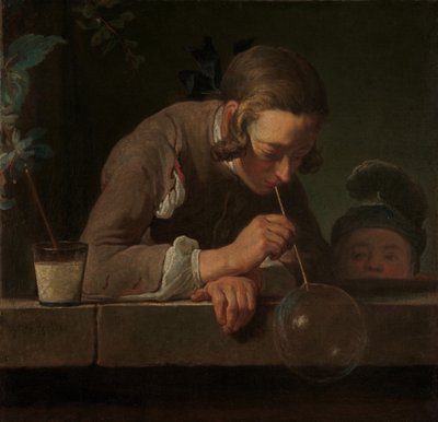 Burbujas de Jabón de Jean Baptiste Simeon Chardin