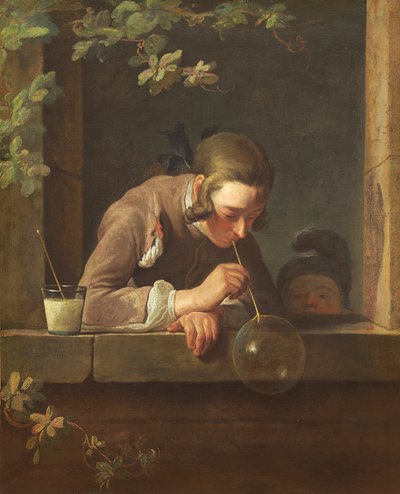 Burbujas de jabón de Jean Baptiste Simeon Chardin