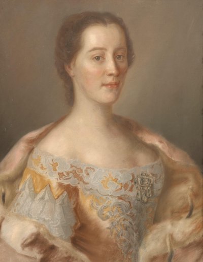 Retrato de la archiduquesa María Ana de Austria de Jean-Etienne Liotard