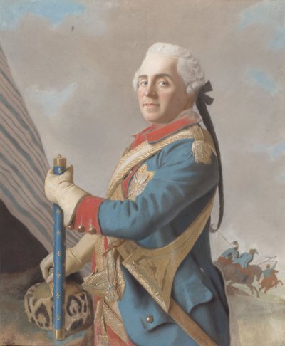 Retrato de Maurice de Saxe (1696-1750), Mariscal de Francia de Jean Étienne Liotard