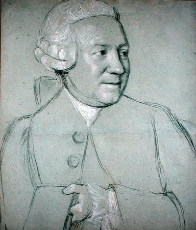Retrato de un hombre sosteniendo un libro de Jean Étienne Liotard