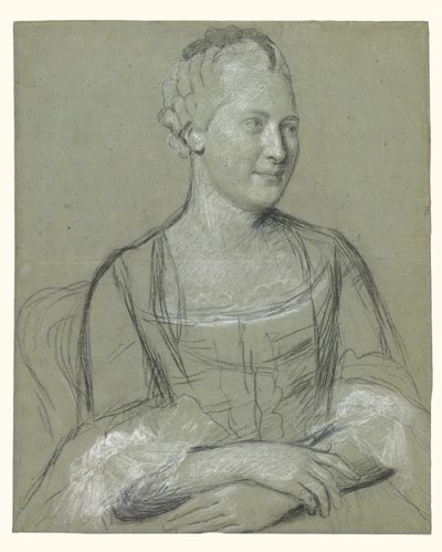 Retrato de mujer de Jean-Étienne Liotard