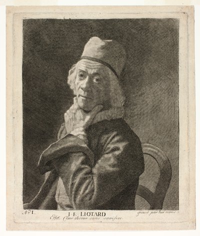 El pequeño autorretrato de Jean-Étienne Liotard