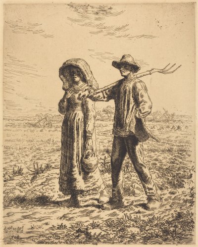 Salida al trabajo de Jean-Francois Millet