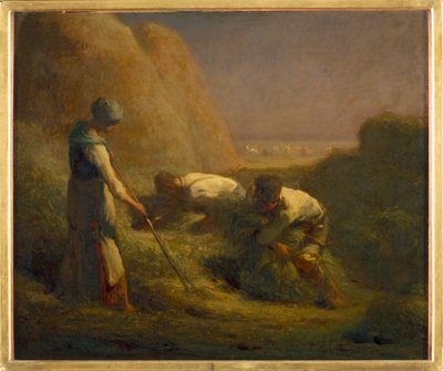 Les botteleurs de foin - Los henificadores. 1850-1851 ... de Jean-Francois Millet