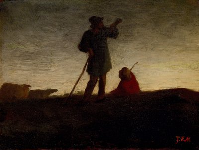 Recordando el rebaño de Jean Francois Millet