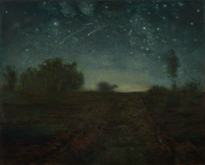 Noche estrellada de Jean-Francois Millet