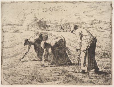 Las espigadoras de Jean-Francois Millet
