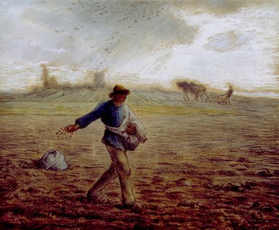 El sembrador de Jean-Francois Millet