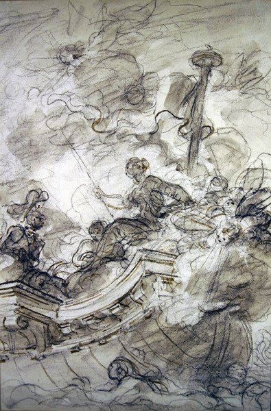 Astolfo zarpa con Andronica y Sofrosina de Jean Honore Fragonard